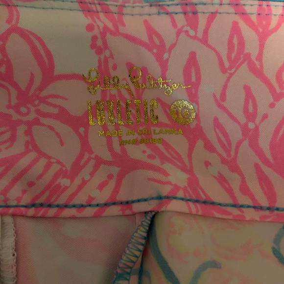 Lilly Luxletic Pants, Size 10 - Picture 2 of 6